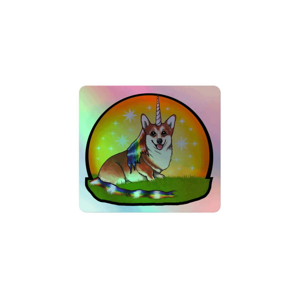 Unicorgi Holo Sticker product image (1)