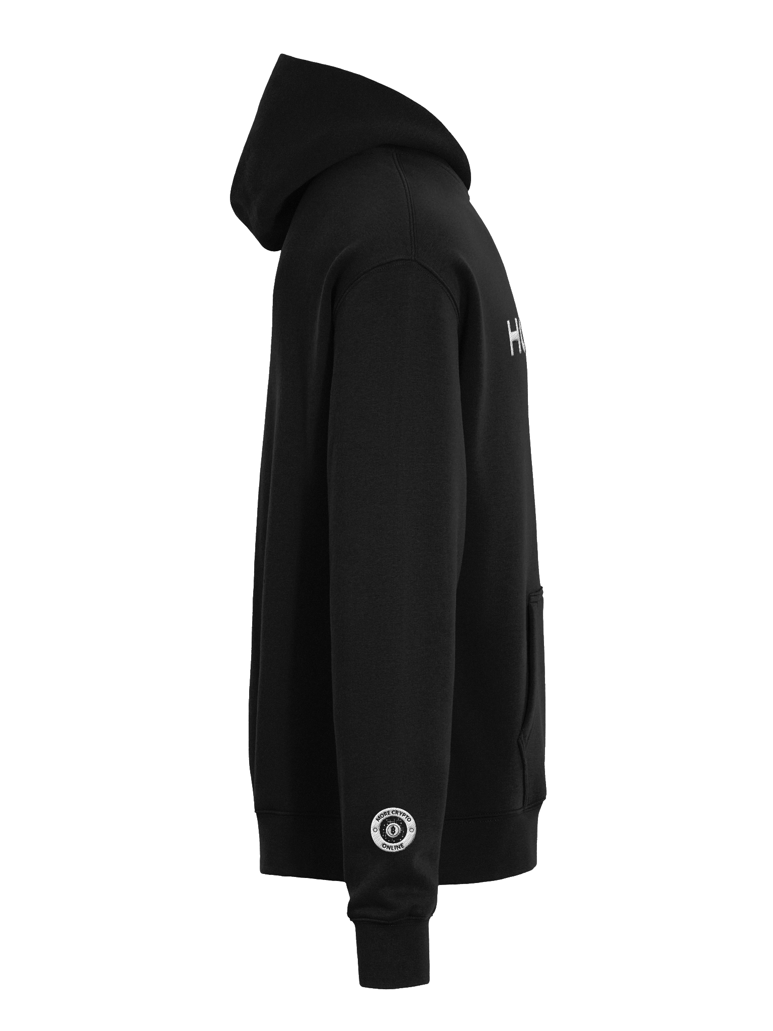 Oversized Hoodie HODL B&W product image (8)