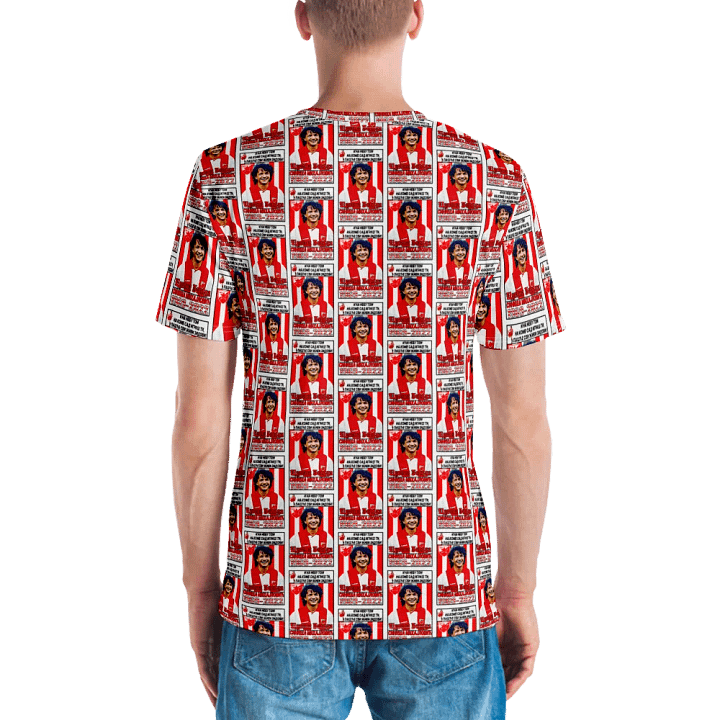Siniša Mihajlović (FK Crvena Zvezda) #5 All-Over Print Crew Neck T-Shirt product image (2)