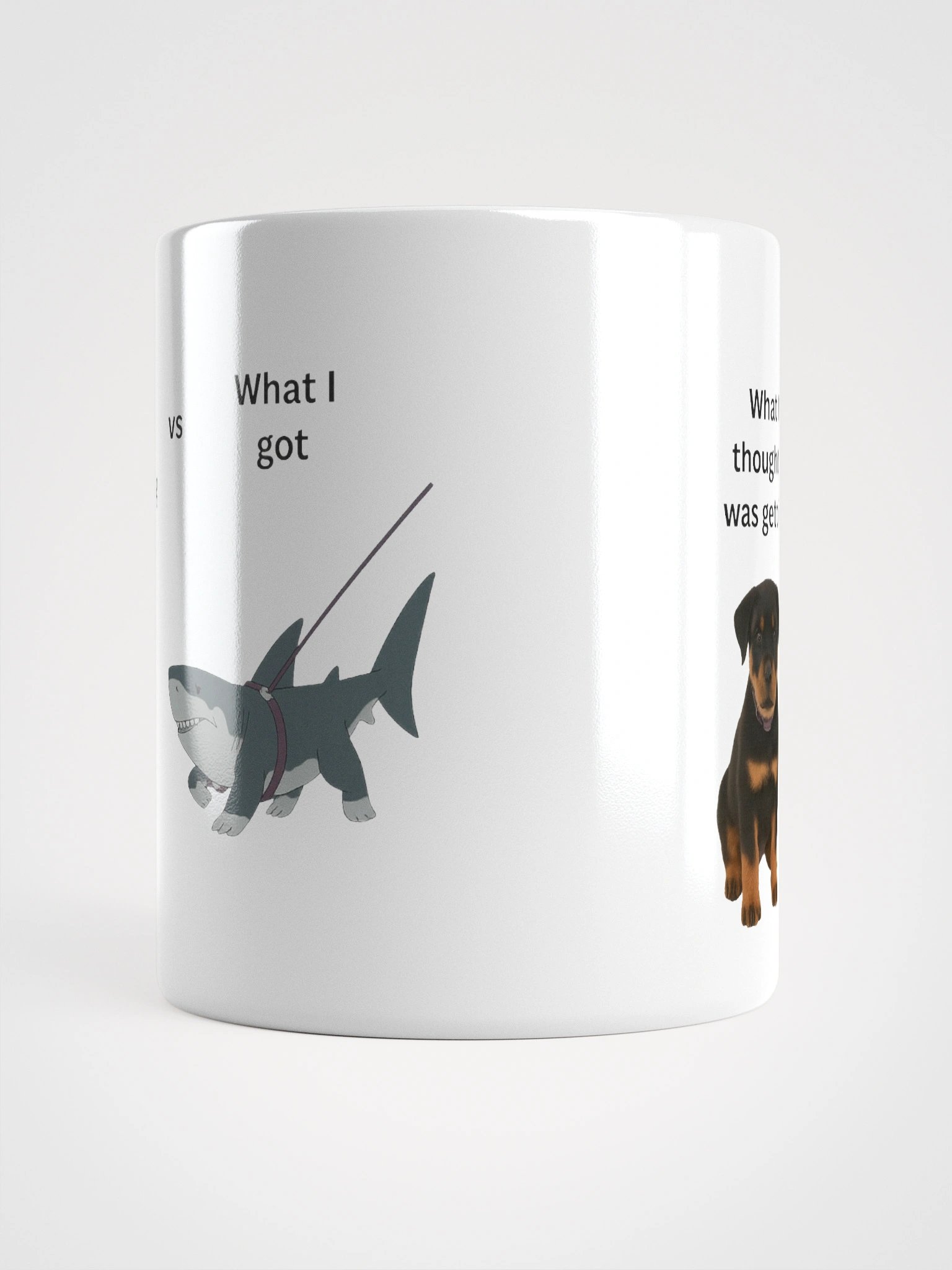 Rottweiler puppy as a shark product image (13)