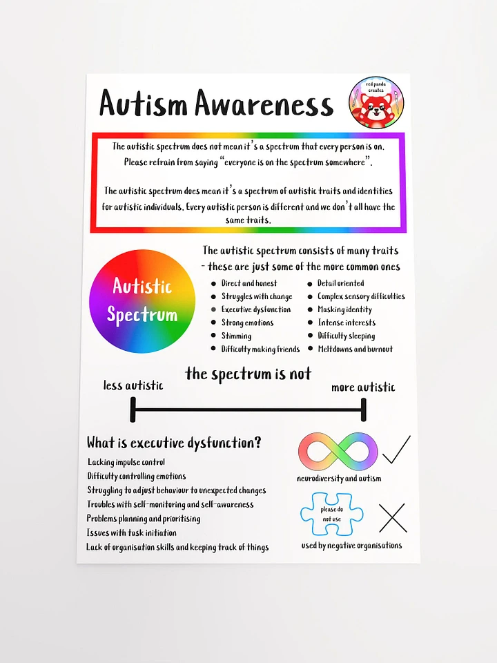 Autism Awareness Poster product image (1)