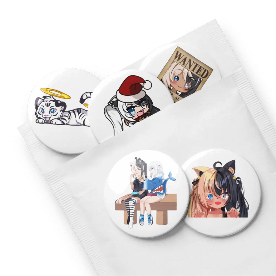 Pin Button - Limited Edition Collection #2 (White) product image (8)