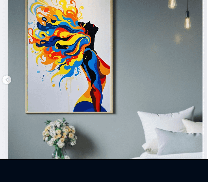 Colorful Abstract Silhouette product image (2)