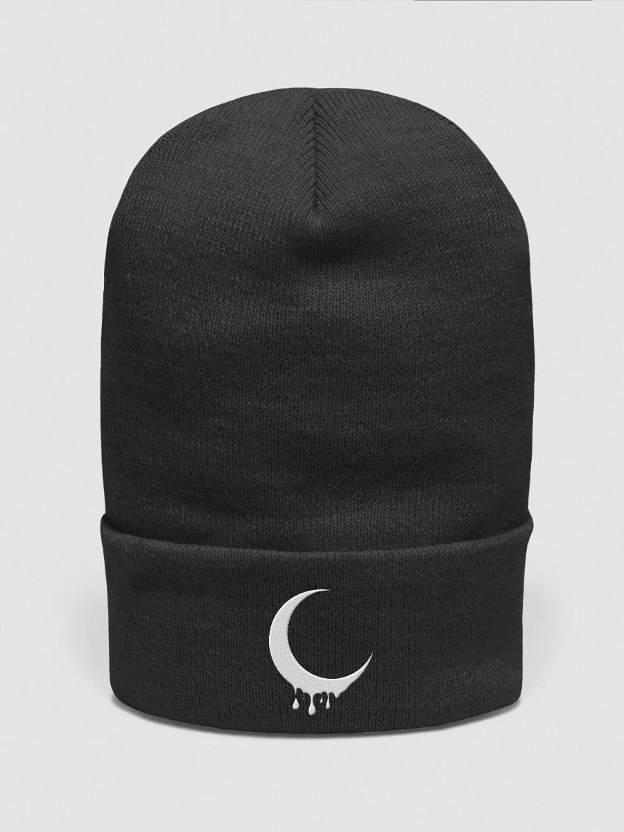 Lunatic Drippy Moon Beanie product image (1)