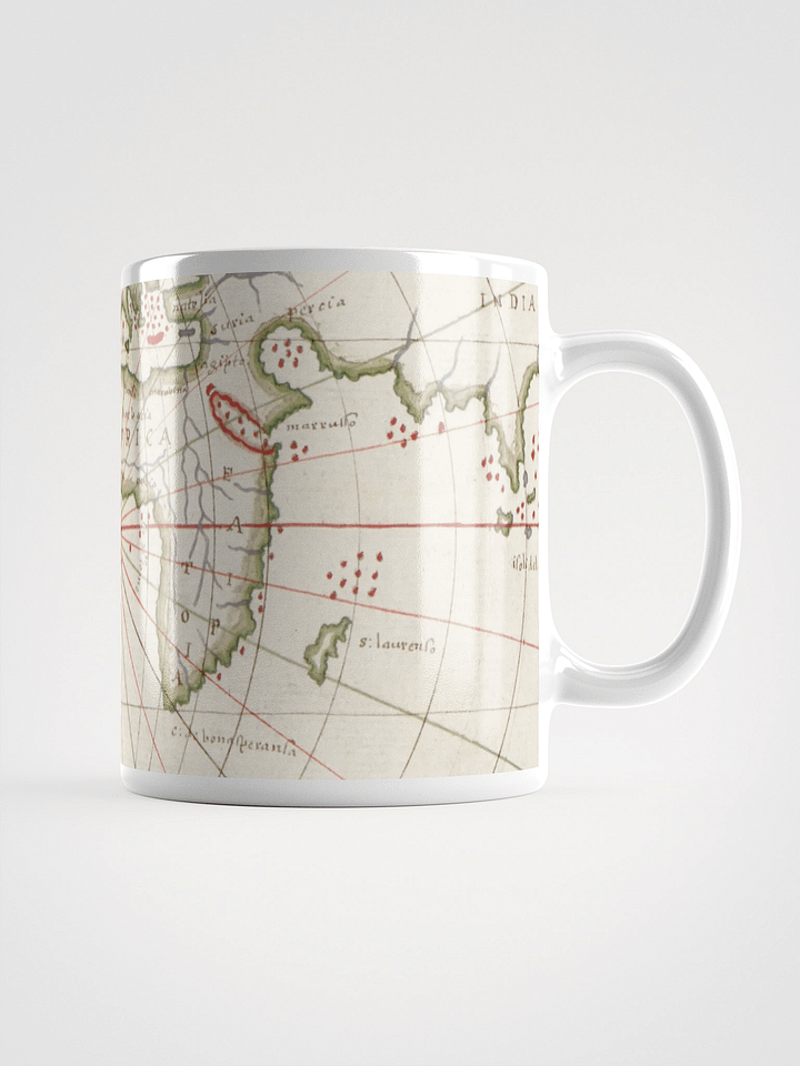 Antique Map Compass Rose Mug product image (1)