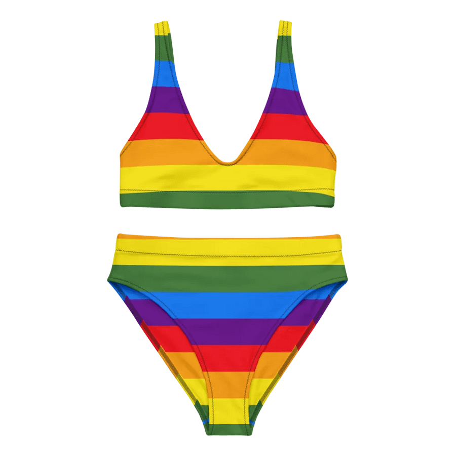 Vibrant Stripes Recycled Bikini Set product image (1)