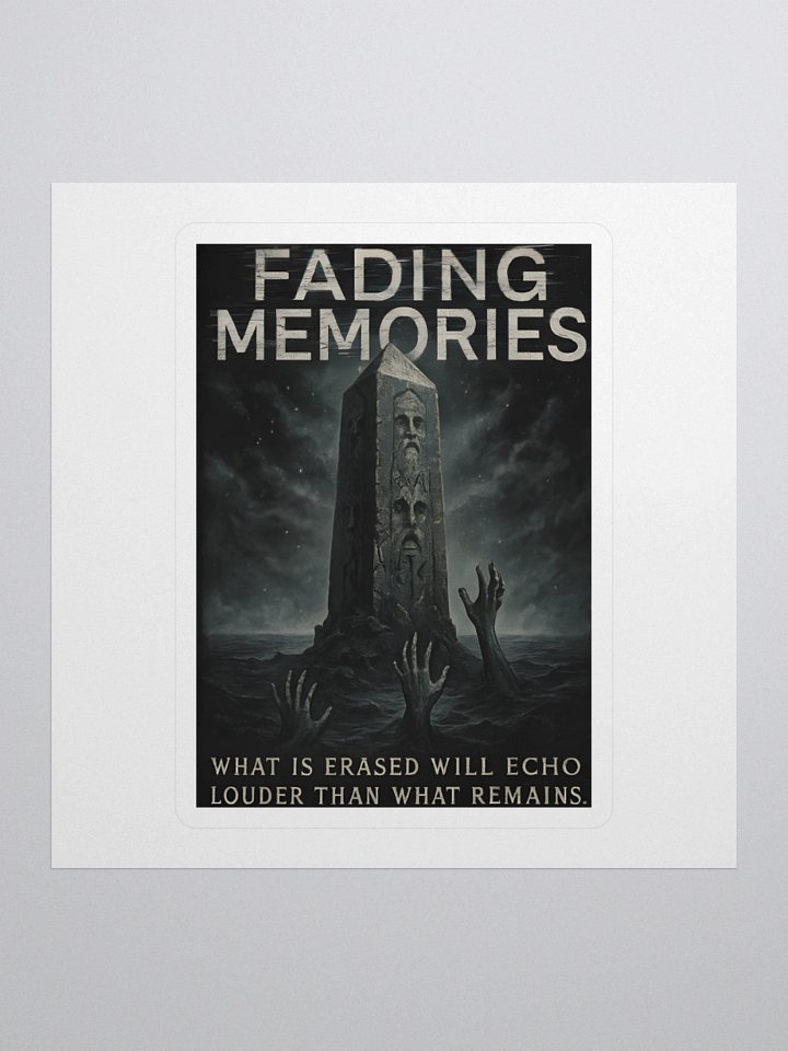 “Fading Memories: Echo Monument” Stickers – Altaræ product image (1)