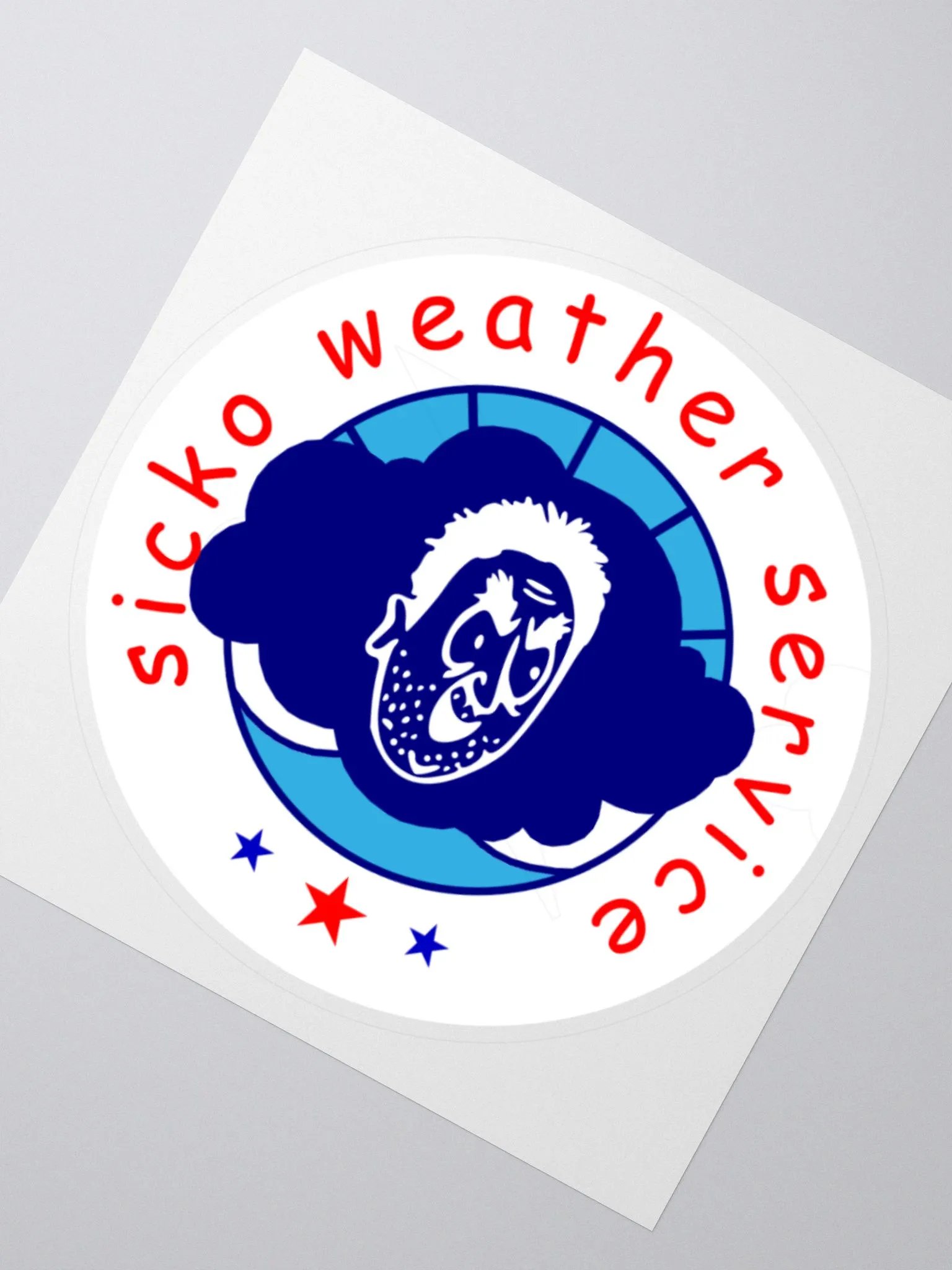 Sickos Weather Service Sticker product image (2)