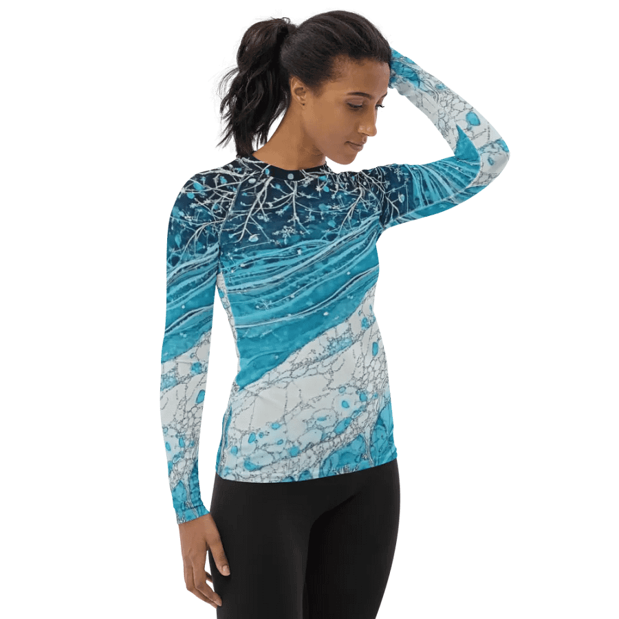 Winter Frost, Women's Rash Guard product image (4)