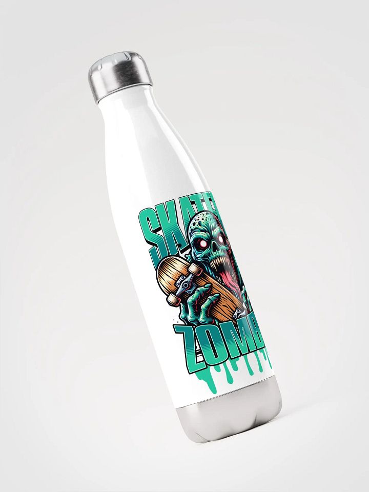 Glowing Zombie Skaters Stainless Steel Water Bottle product image (2)