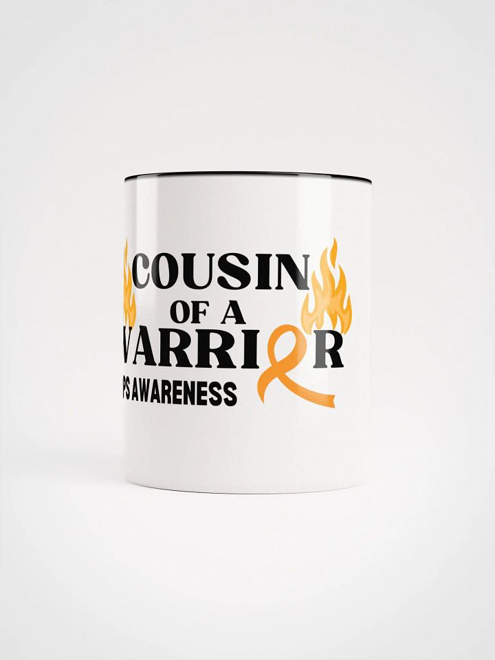 COUSIN of a Warrior CRPS Awareness Mug- Choose Your Color product image (1)