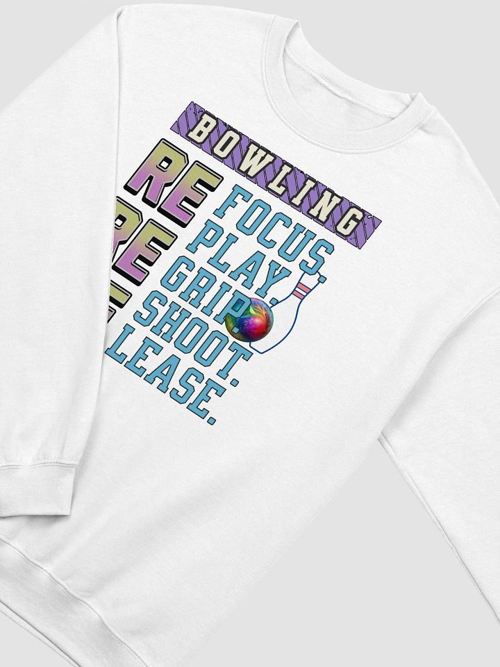 Reuse Bowling Strike Focus Crewneck Sweatshirt product image (24)