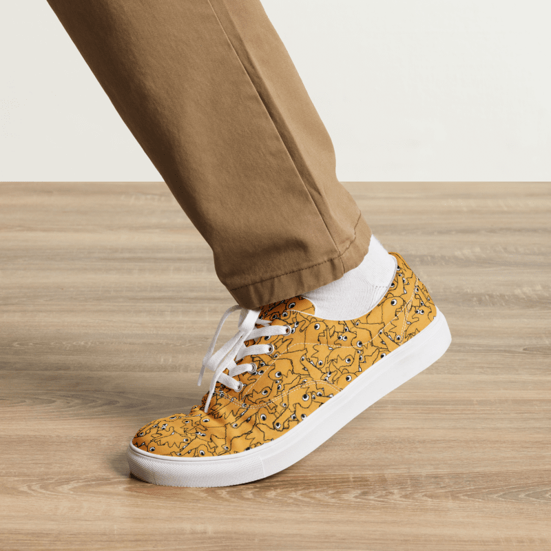 Dino Nuggies Lace-Up Canvas Shoes [Men's Sizes] product image (9)