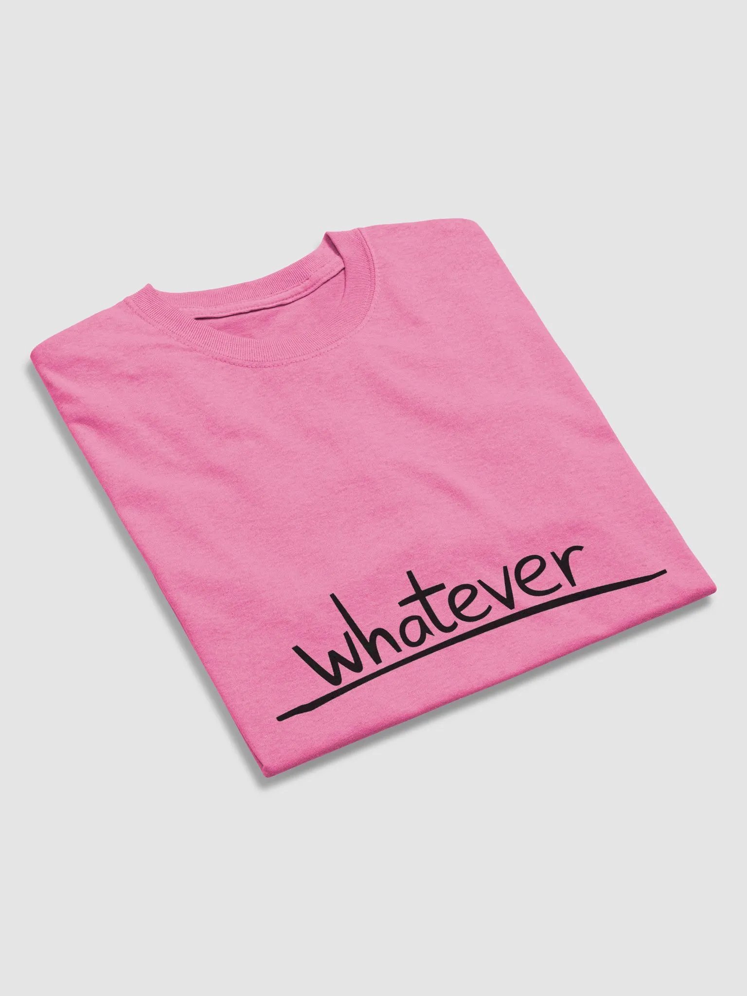 "Whatever" #Humorous Heavyweight T-Shirt - Various Colours product image (47)