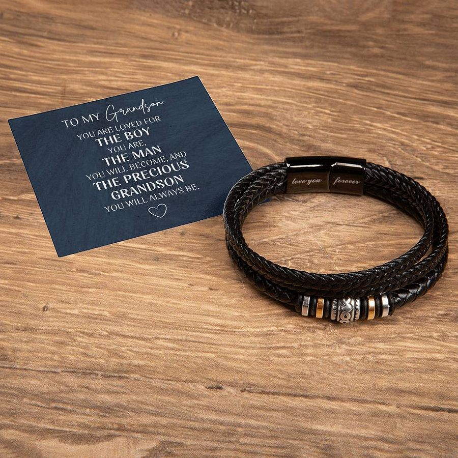 Grandson Forever Bracelet - You Are Loved For The Boy product image (15)