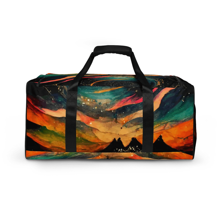 Cosmic Waves Custom Duffle Bag product image (4)