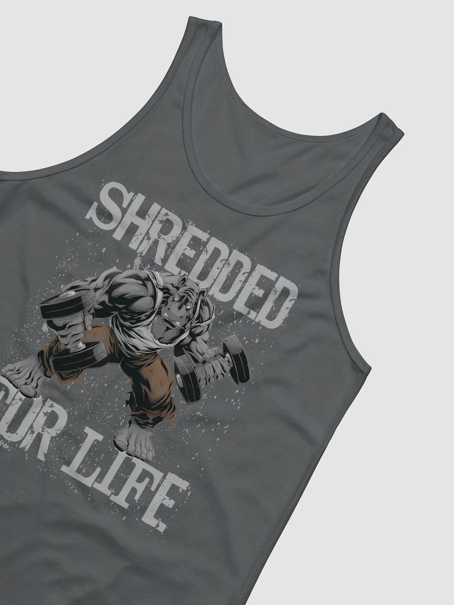 Shredded For Life Bodybuilder Workout Fitness Coach Gym Trainer T-shirt product image (5)