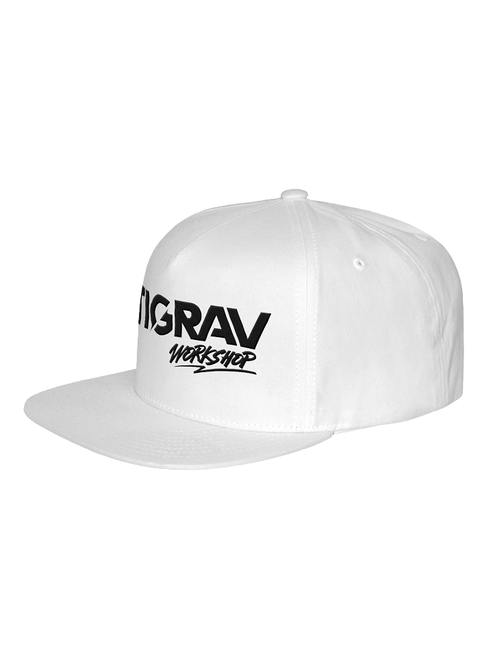 Light Flat Snapback Cap product image (2)