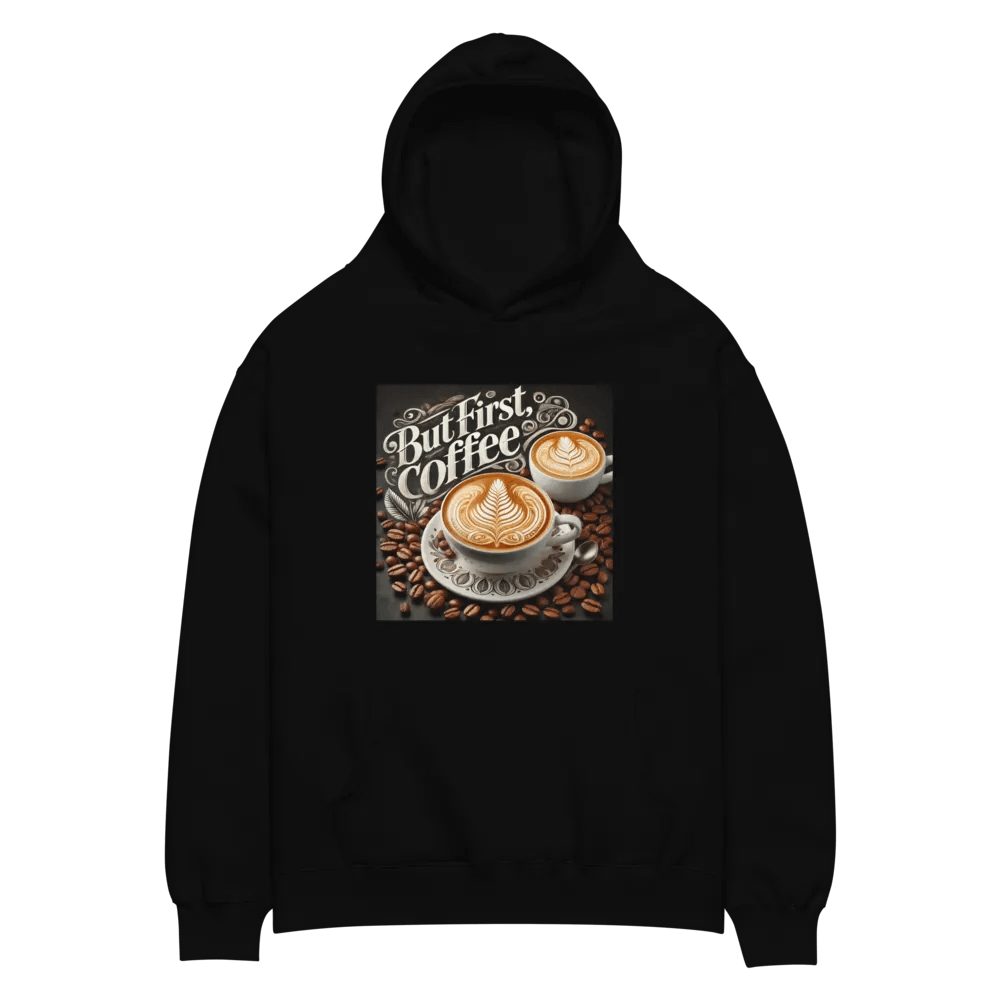 Latte Art Lover's Oversized Hoodie product image (2)