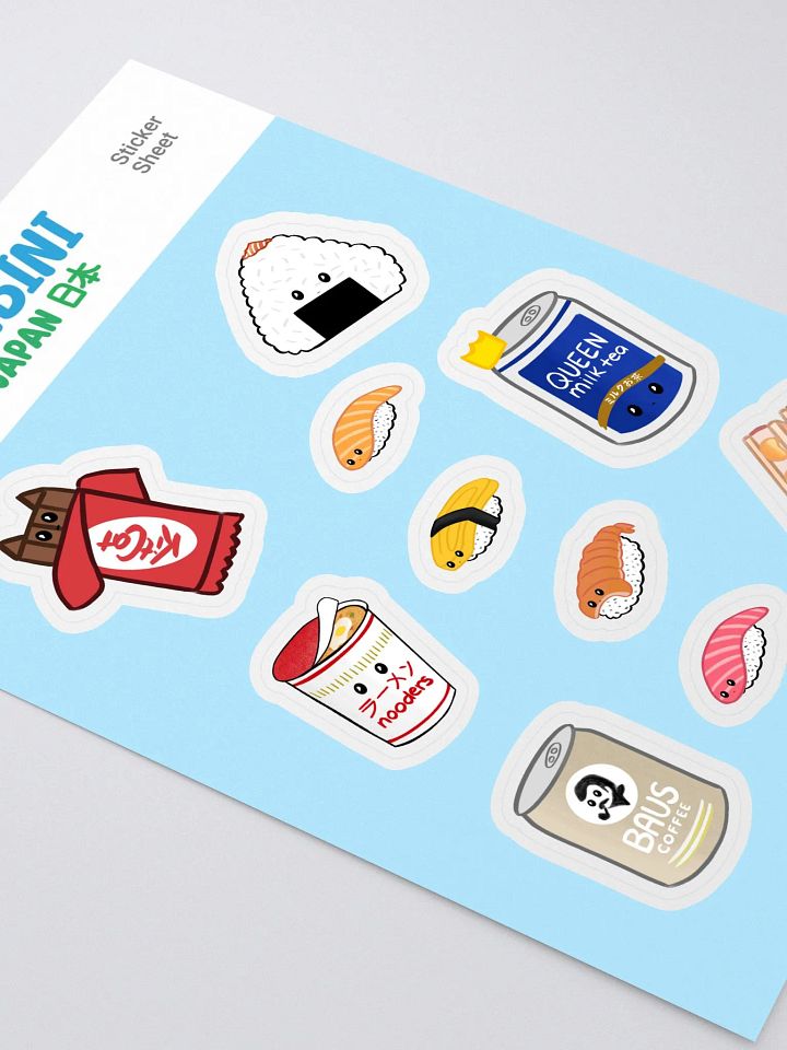 Konbini (Japanese Convenience Store) - Sticker Sheet product image (2)