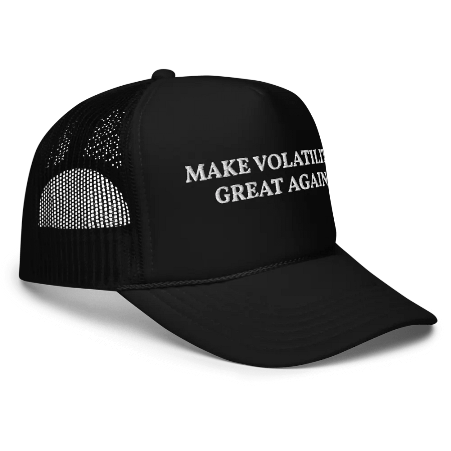 Make Volatility Great Again - Embroidered Trucker Hat Cap product image (5)