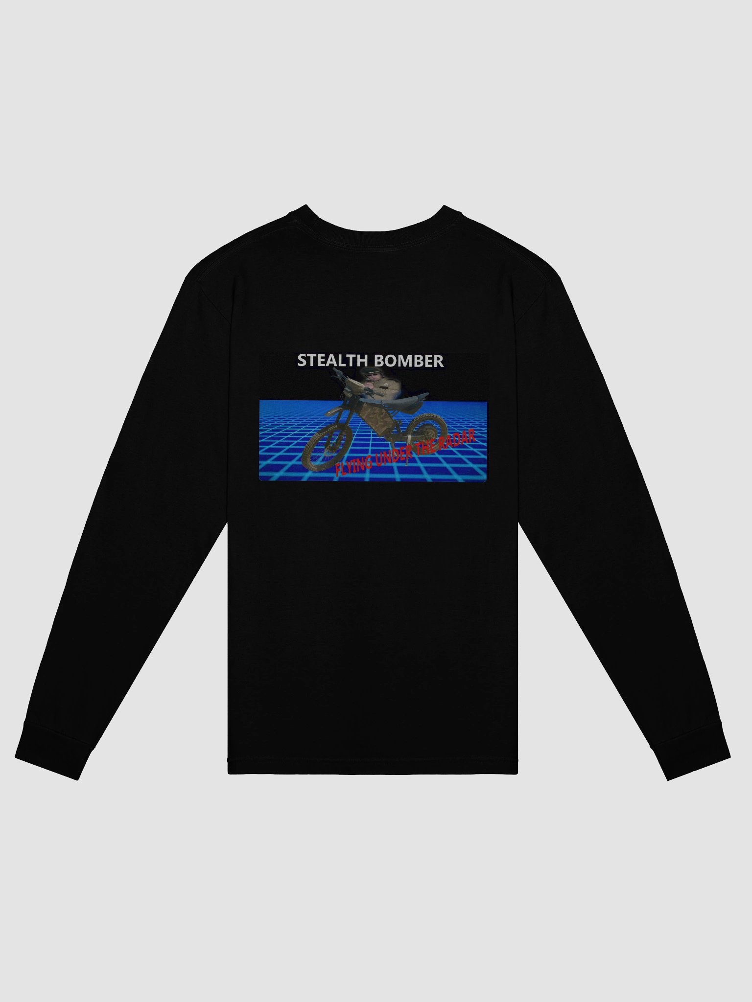 Stealth Bomber Long sleeve shirt. product image (2)