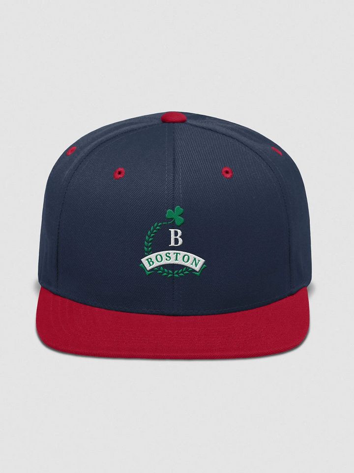Yupoong Wool Blend Snapback Cap - Boston product image (1)