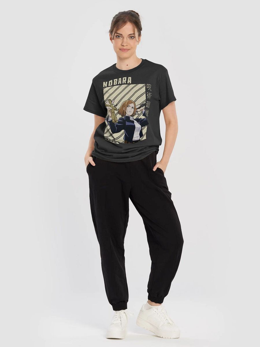 Jujutsu Kaisen Nobara Kugisaki Fierce Warrior T-Shirt – Gildan Heavyweight product image (2)