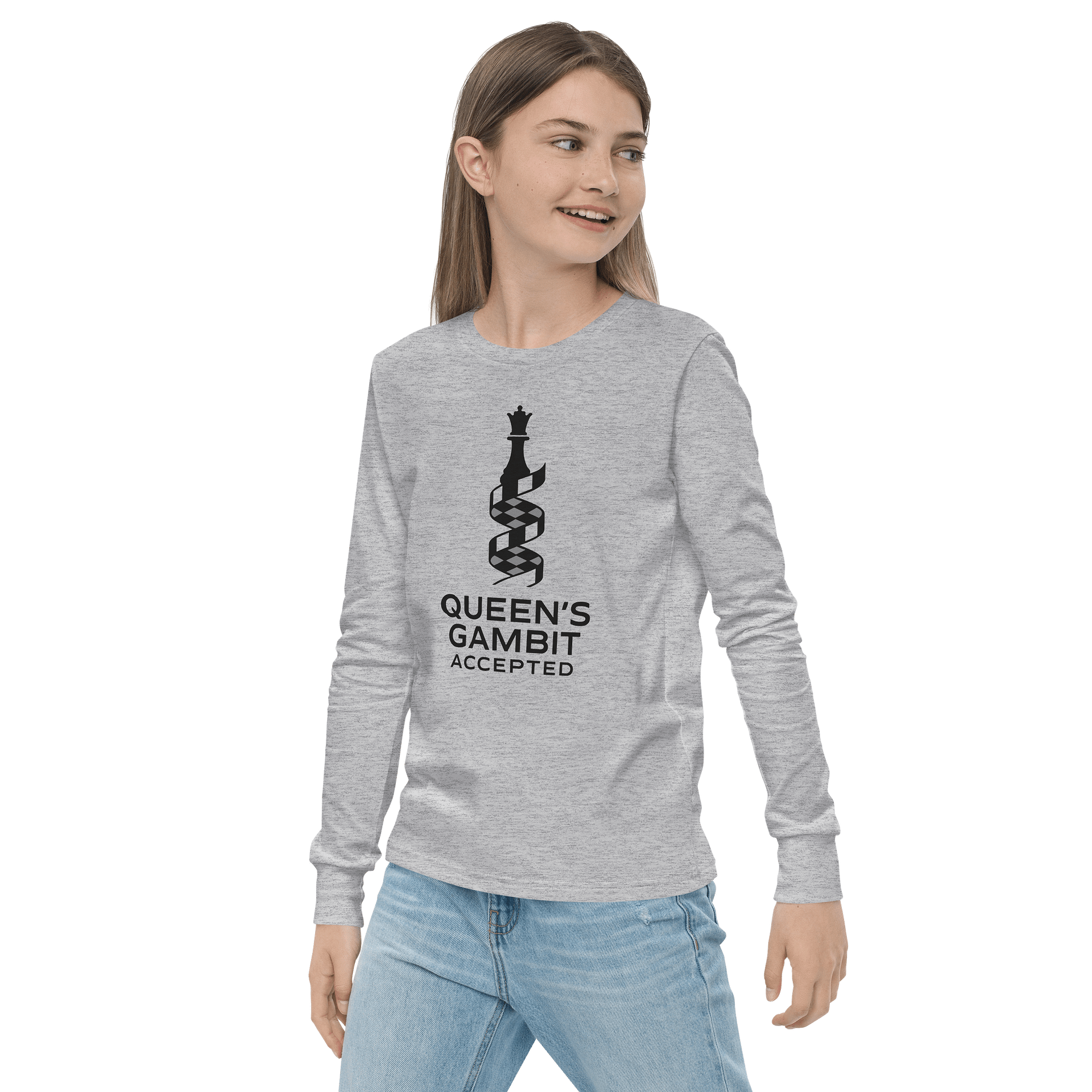 Queen's Gambit Accepted - Youth Long Sleeve T-Shirt product image (3)
