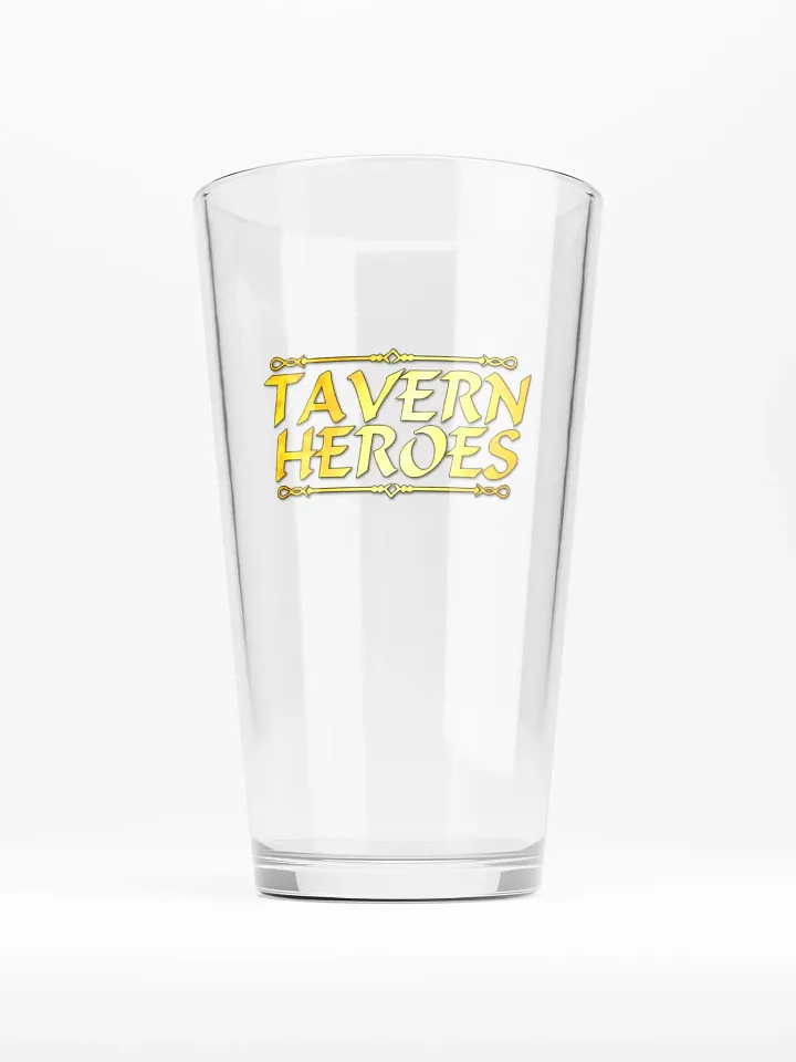 Tavern Heroes Logo Pint Glass product image (1)