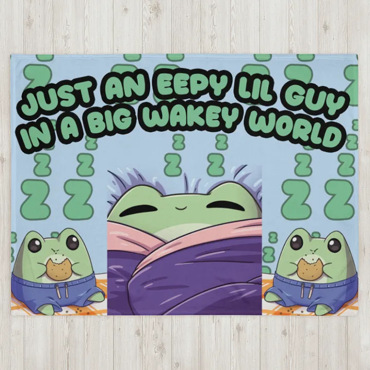 Just a eepy lil guy Blankie product image (2)