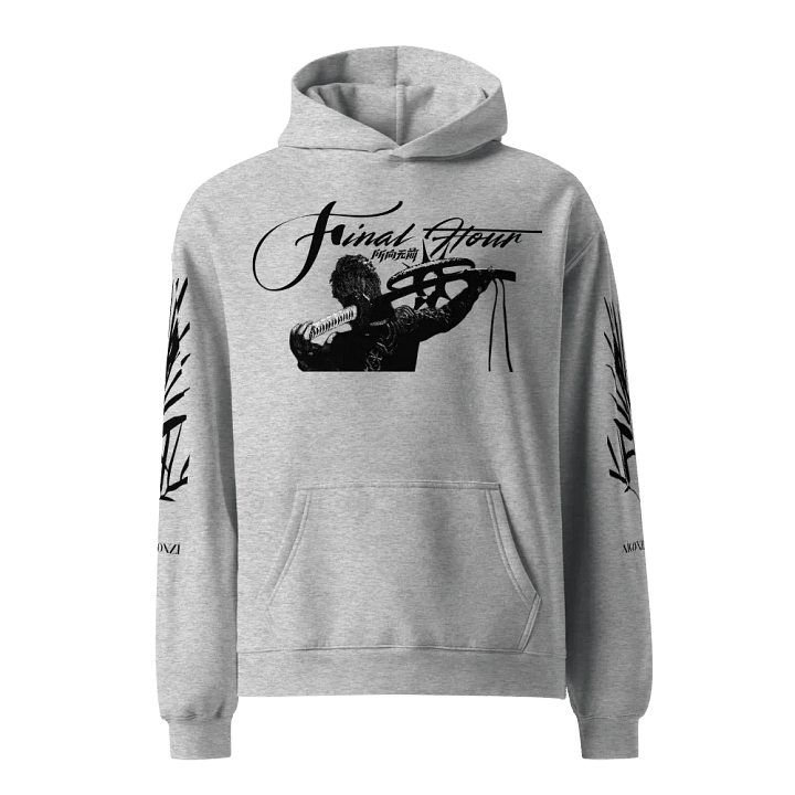 Black Final hour Samurai Oversized Hoodie product image (1)