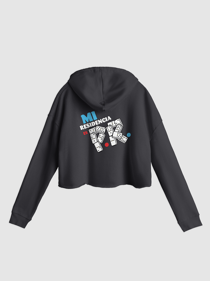 Mi Residencia es PR - Cropped Hoodie product image (1)