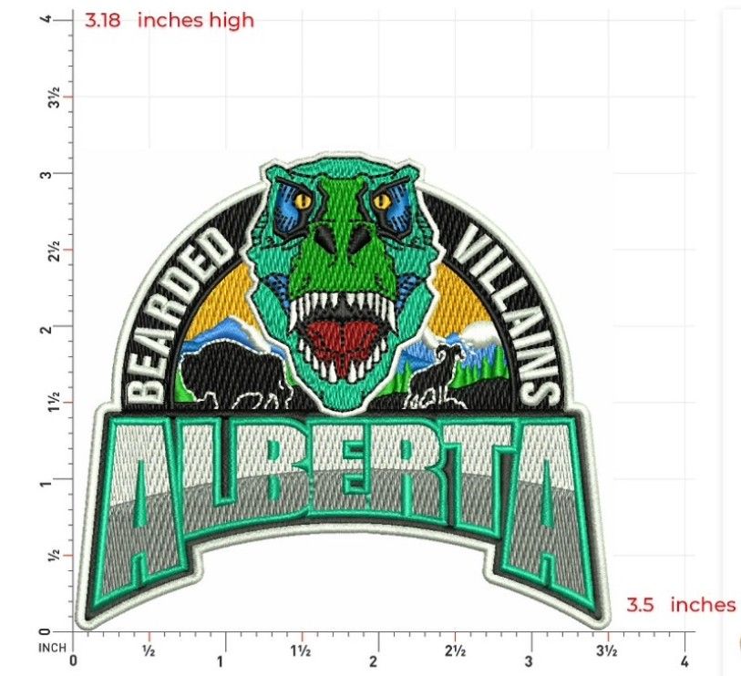 BVAB 6 year Metal patch product image (1)