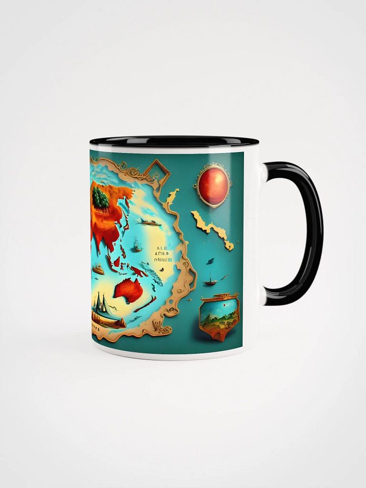 Dali's Surreal Melting World Map product image (1)