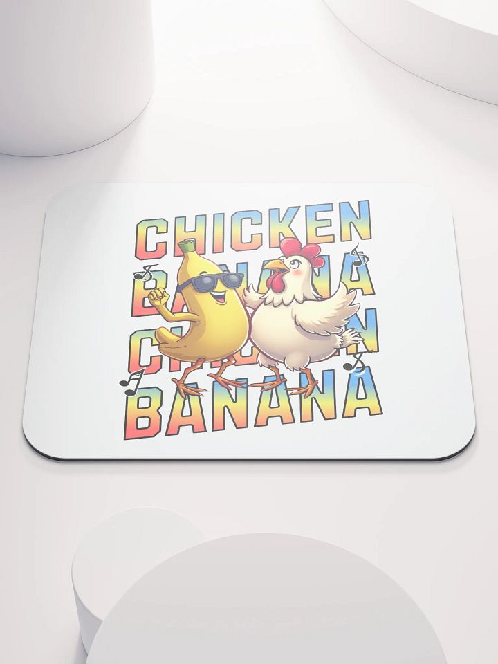 Chicken Banana Chicken Banana Funky Dance Mouse Pad product image (2)