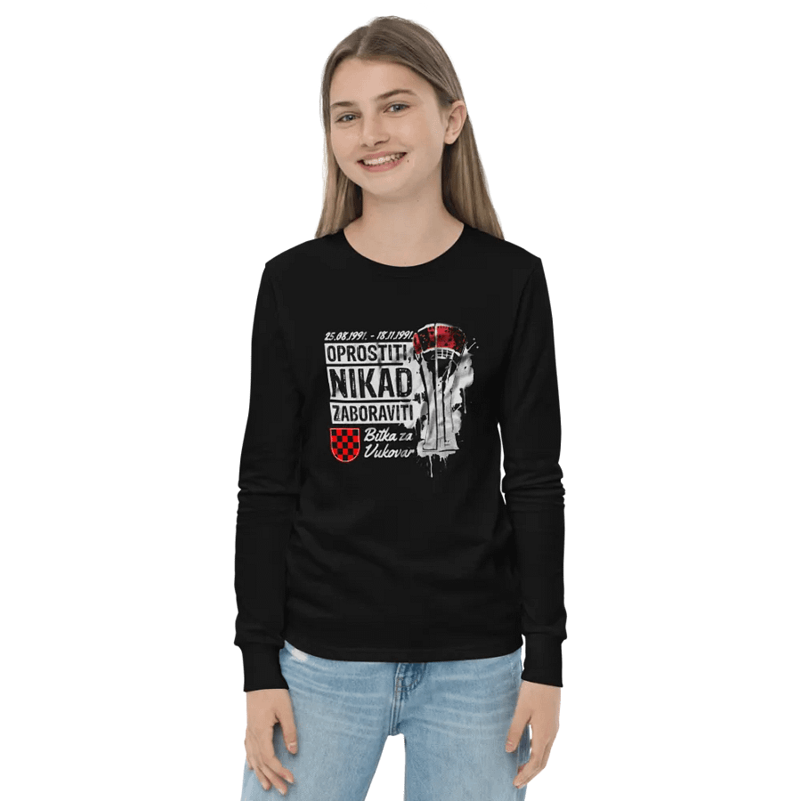 Vukovar Battle Commemorative Long Sleeve Tee product image (3)
