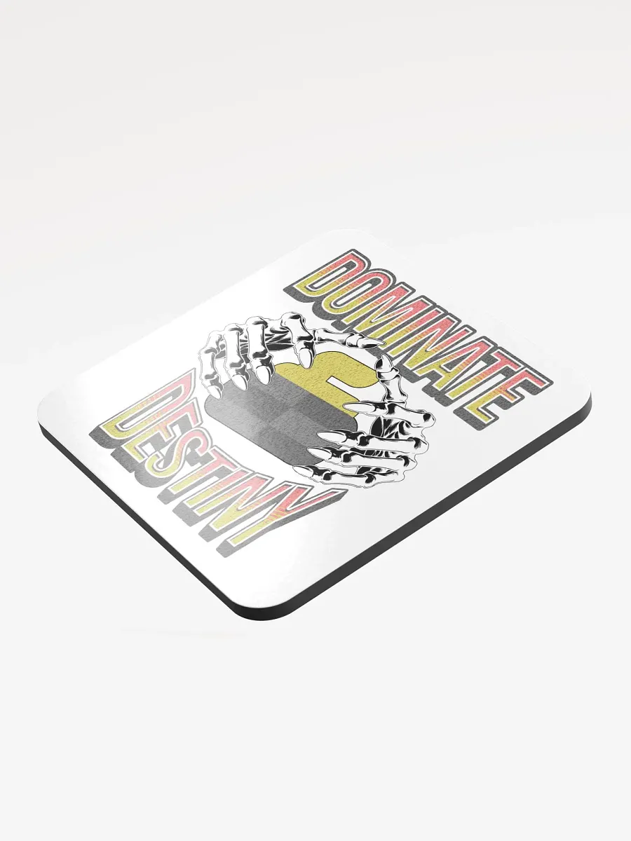 Dominate Destiny Curling Cork Coaster product image (4)