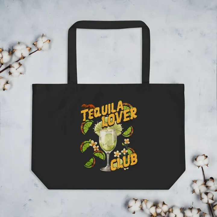 Tequila Lover Club Lime Delight Organic Tote Bag product image (2)