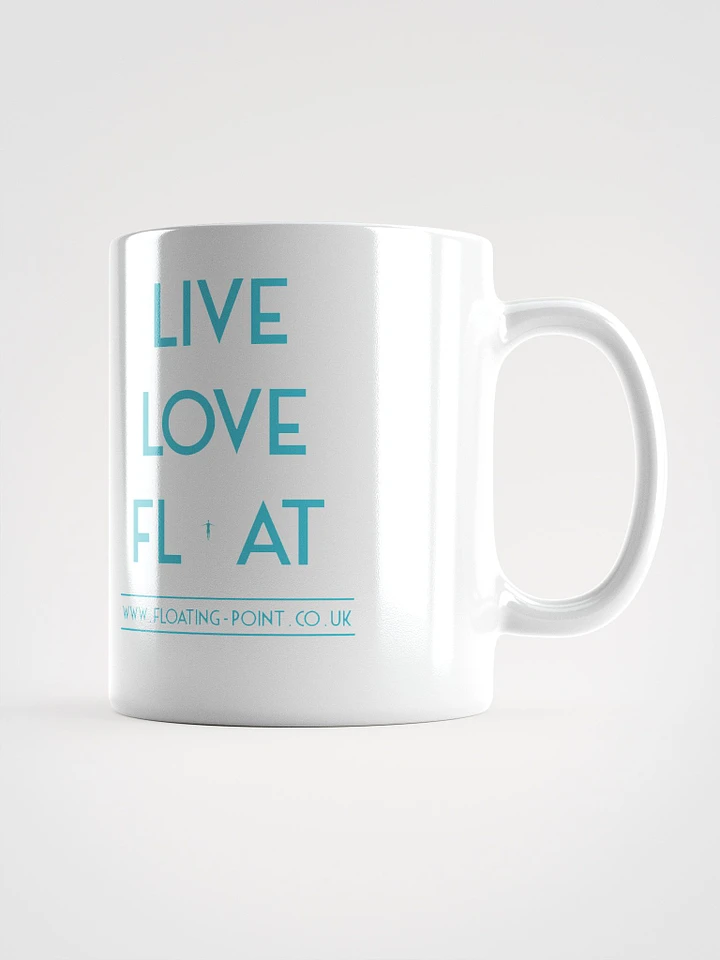 Live Love Float Mug (White) product image (1)