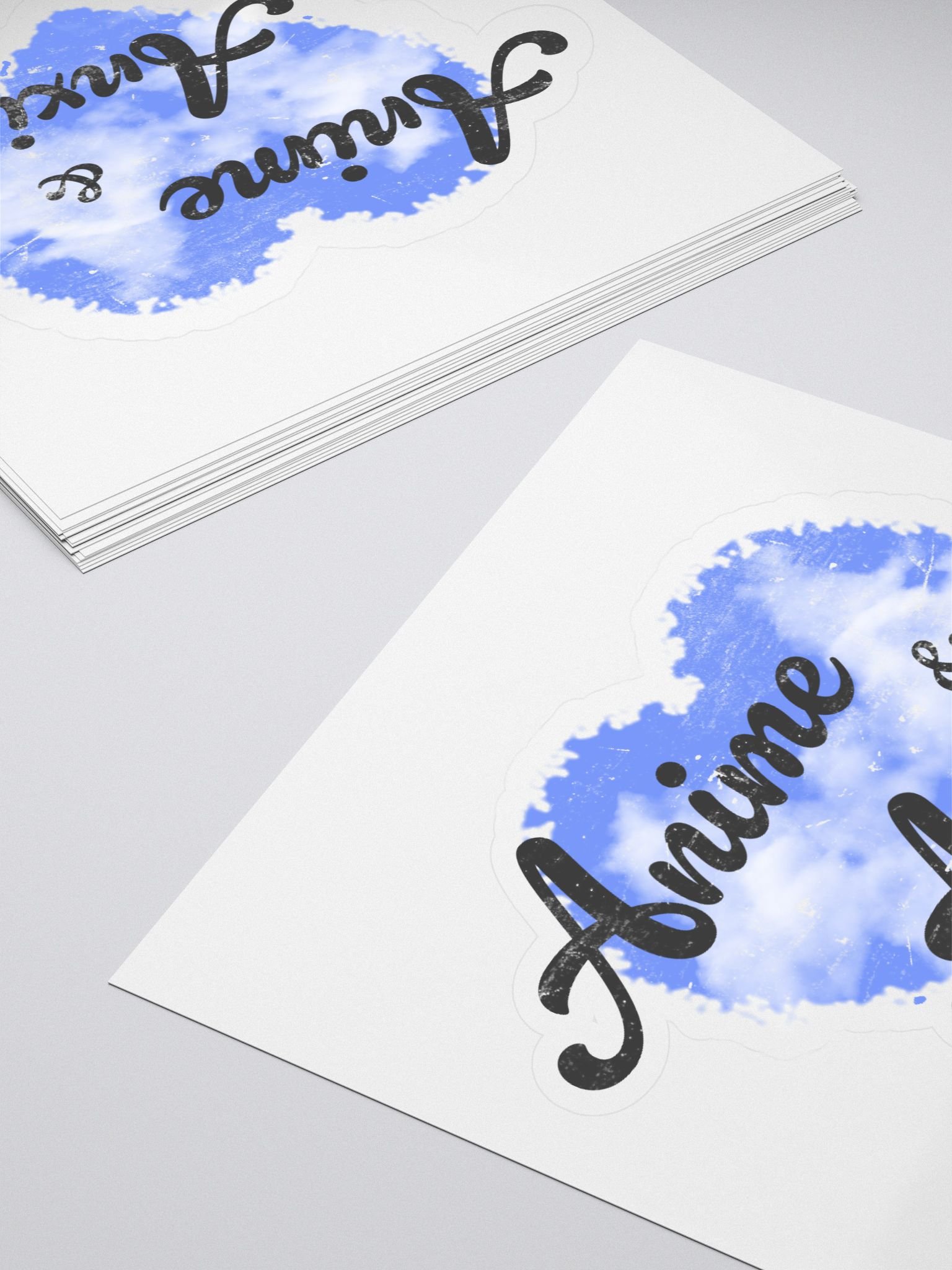 Anime & Anxiety - Kiss Cut Sticker product image (4)