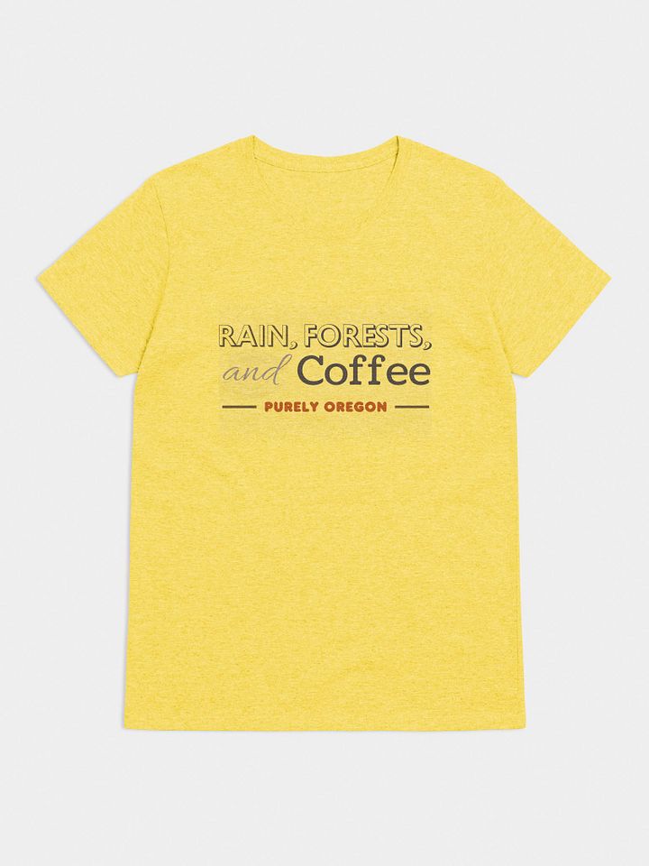 Oregon Coffee Lover's Women's Heavyweight T-Shirt product image (1)