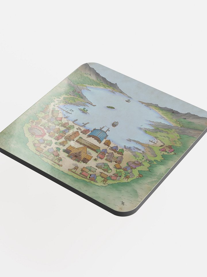 MAP OF VANDERHEIM COASTER product image (1)