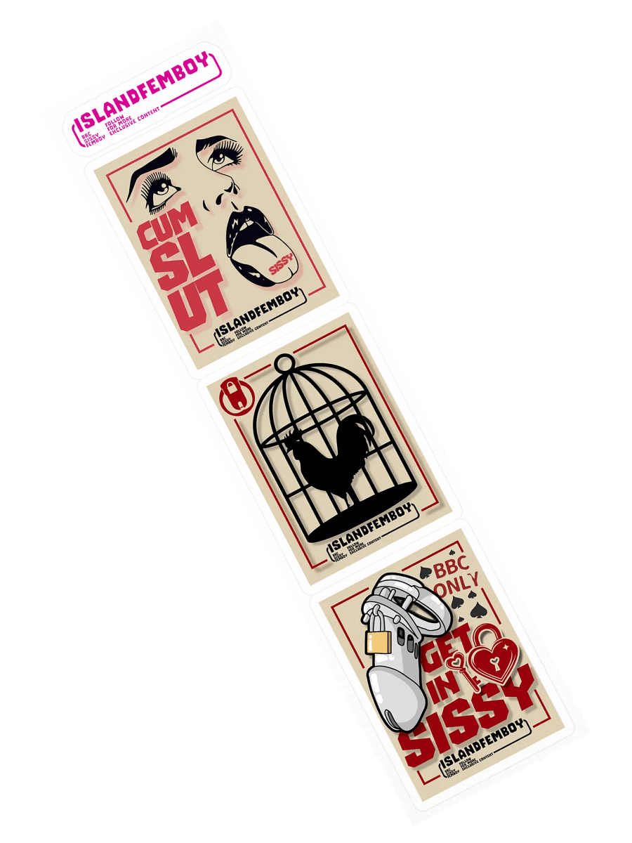 ISLANDFEMBOY : Sissy Sticker Pack : Femboy : Twink product image (3)