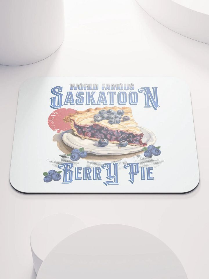 Saskatoon Berry Pie Mouse Pad product image (1)