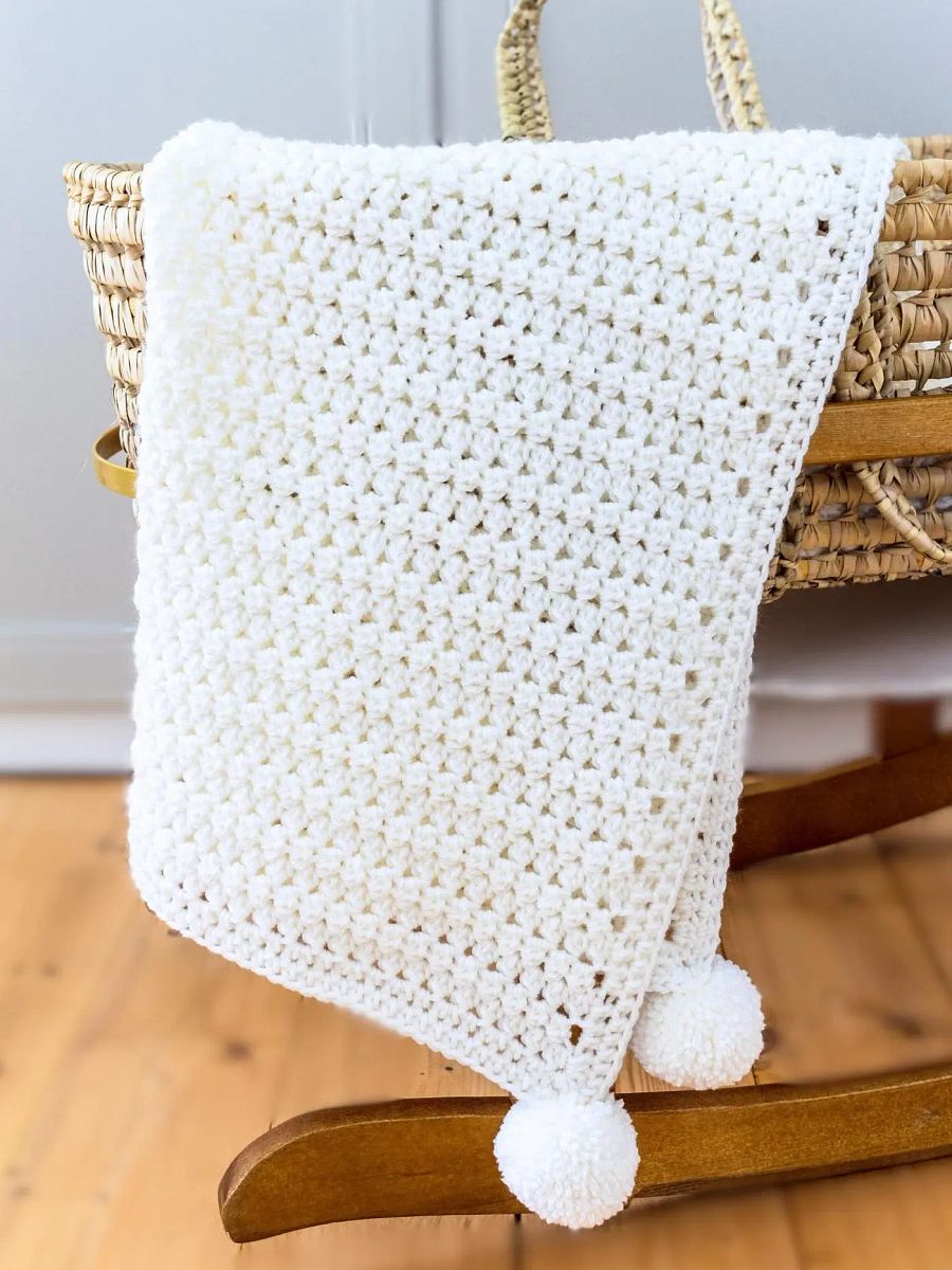 Crochet Pattern: Easy Baby Blanket product image (5)