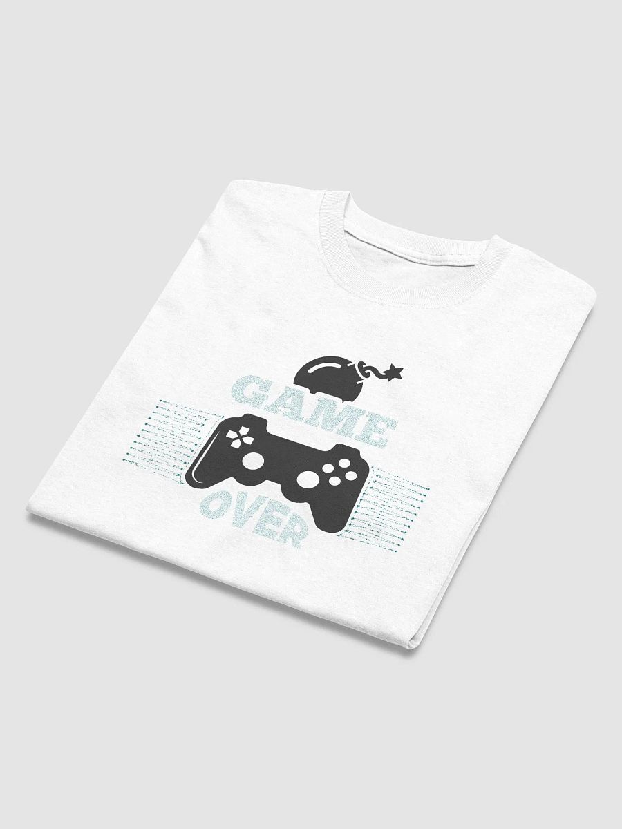 Pixelated Game Over Whale T-Shirt product image (4)