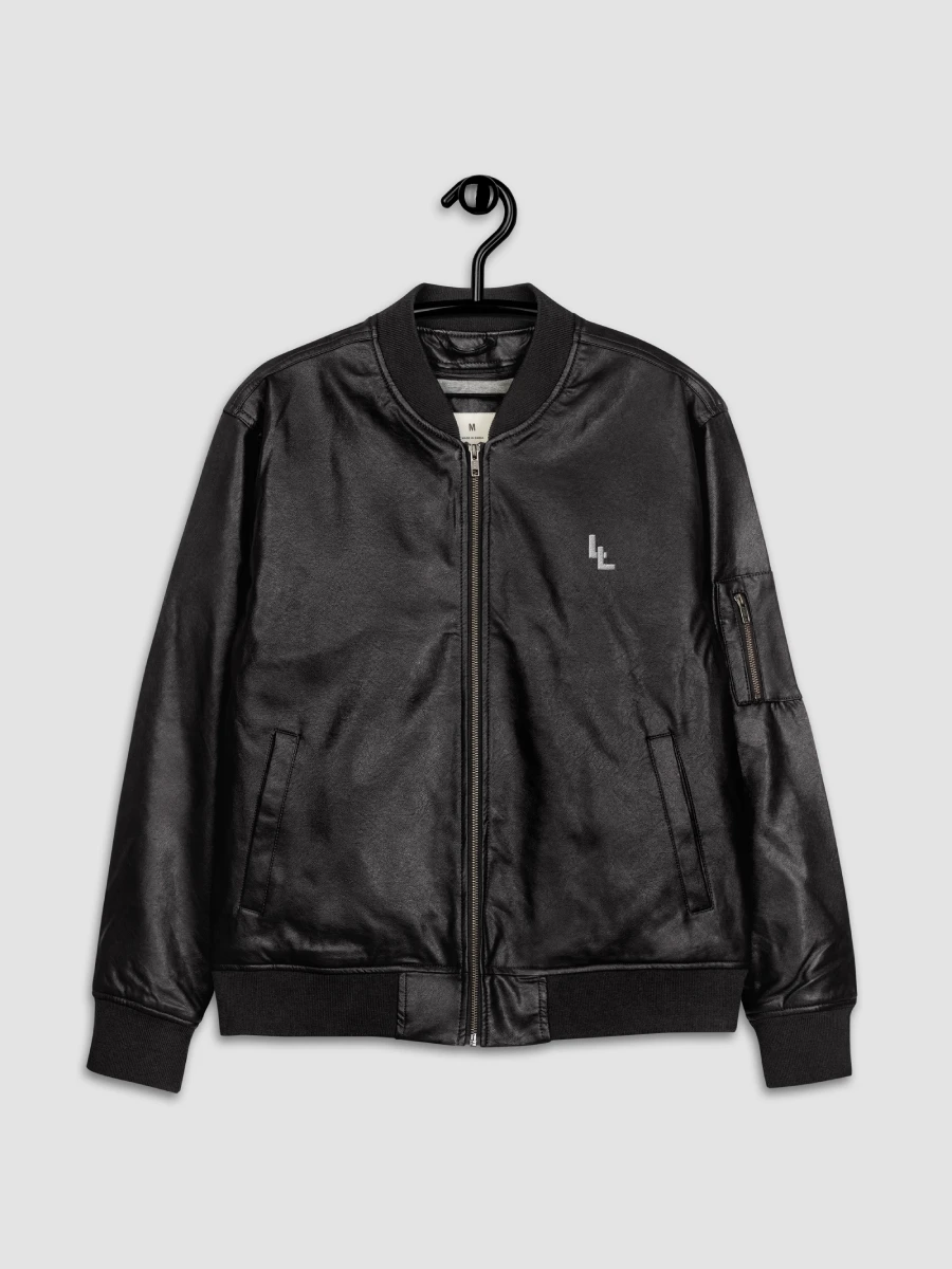 Limited Edition Lloyd Luther ™ High quality Faux Leather Bomber Jacket product image (6)