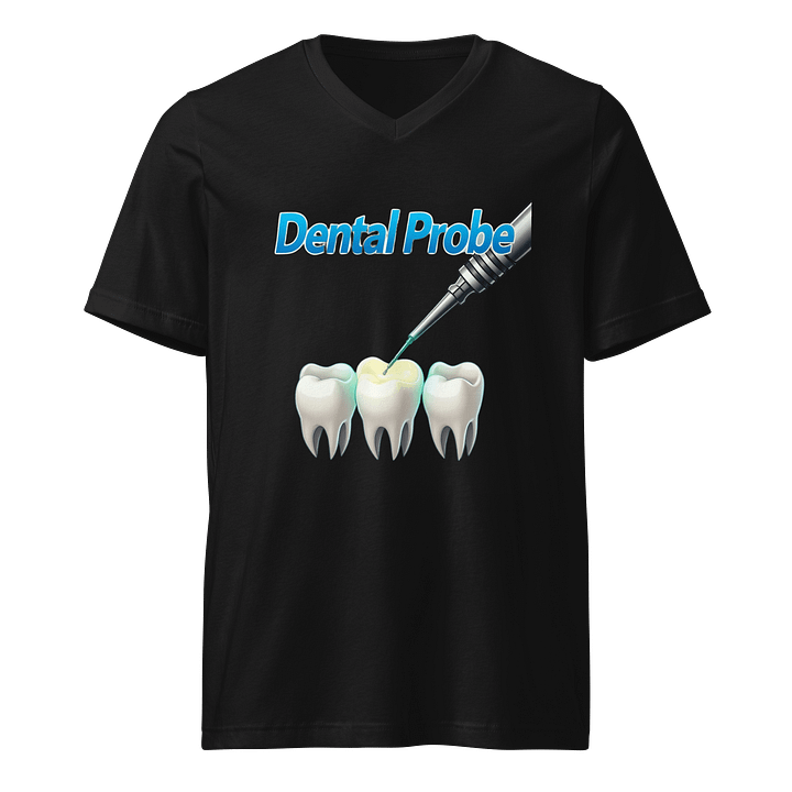 Dental Probe Illustrated V-Neck Tee product image (1)