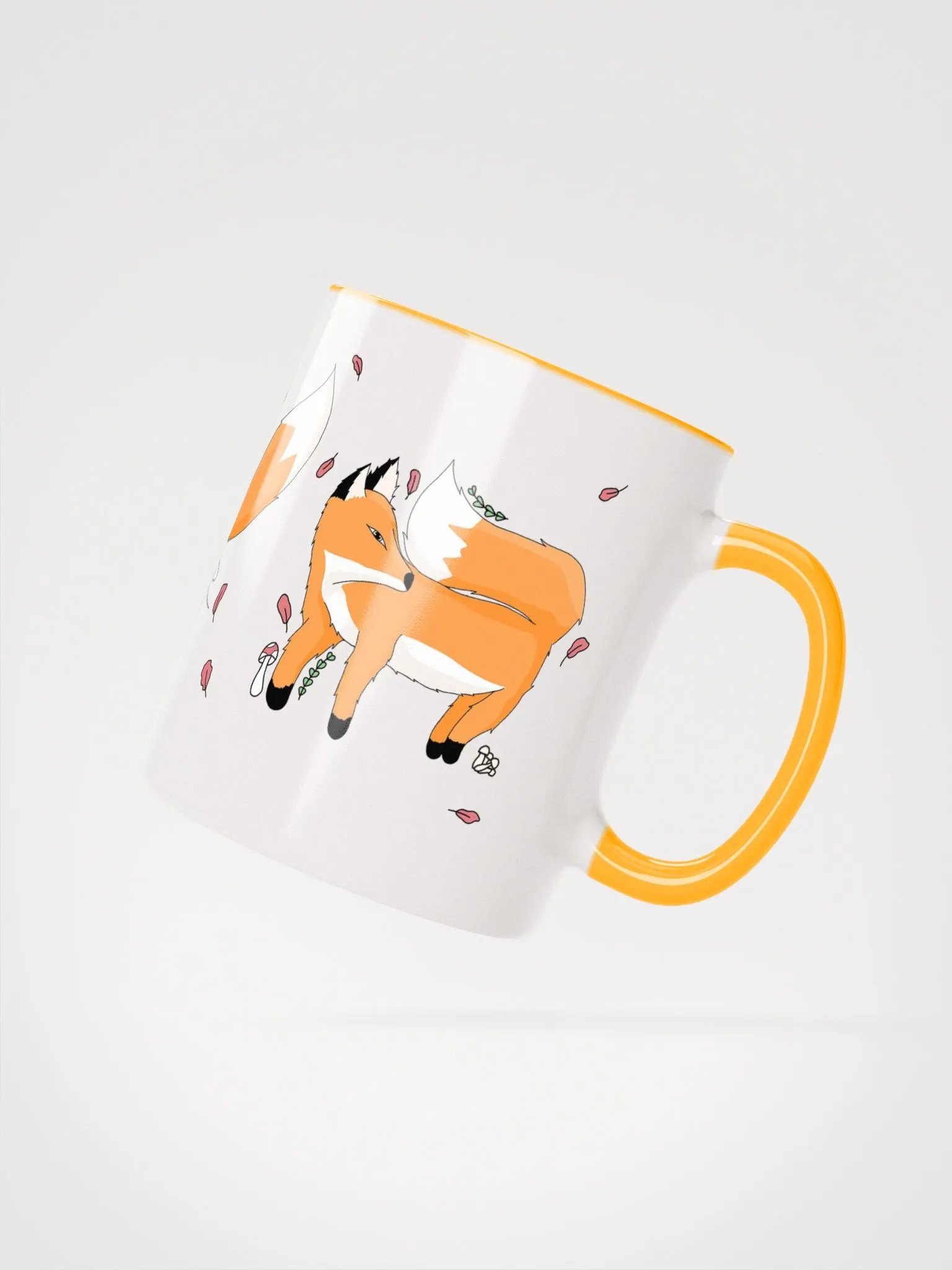 Fox Trio Delight Ceramic Mug product image (5)